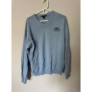 Weatherproof light blue mens sweater US‎ open 2010 size xl